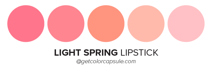 Light Spring Lipstick color best makeup